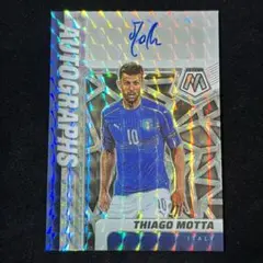 Thiago Motta ティアゴ・モッタ Mosaic Auto サイン 直筆