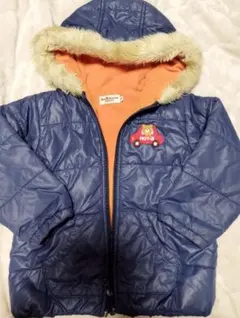 ミキハウス なりきりプッチーくん くま耳フード付きベスト 80cm ボア 防寒 ミキハウス なりきりプッチーくん くま耳フード付きベスト 80cm ボア 防寒