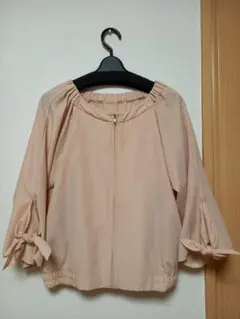 ADAM ET ROPE' アダムエロペ ノーカラージャケット ブルゾン