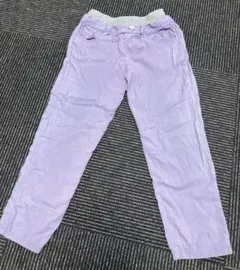 薄紫色 ロングパンツ　120