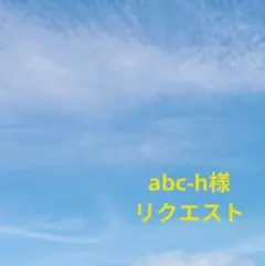 abc-h様　リクエスト