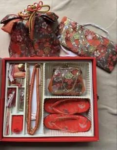 金×鞠×桜 7歳 草履バッグ 箱せこセット - メルカリ