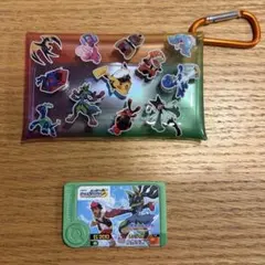 ポケモンフレンダ　メガルカリオ　クリアマルチケース　JR東日本スタンプラリー景品