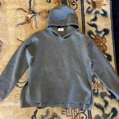 プルミエアロンディスモン　グレー肉厚パーカー