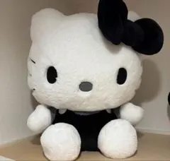 【新品未使用】ハローキティ モノクロドールGJぬいぐるみ 白・黒　即日発送、匿名