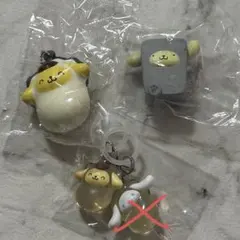 サンリオ ポムポムプリン ガチャガチャ 3個セット