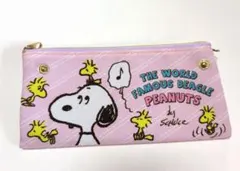 スヌーピー PEANUTS リバーシブルポーチ ペンケース