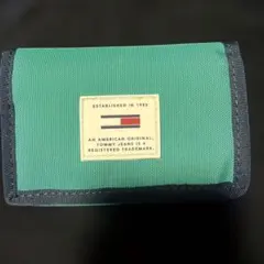 希少色♡TOMMY JEANS 三つ折り財布 ミントグリーンのサムネイル