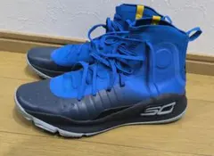 Under Armour Curry 青 ハイカット シューズ