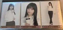 乃木坂46 生写真 池田瑛紗白シャツ×スキニーデニム　コンプ