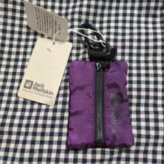 Jack Wolfskin ジャックウルフスキン　ミニポーチ　パープル　新品