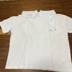 ポロシャツ 白 150