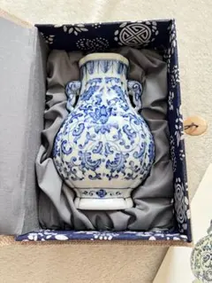 青白磁 花瓶 陶器