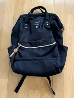 アネロ Anello 黒 ブラック ￼リュック・バックパック マザーズバッグ