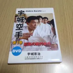 DVD　宇城空手 第1巻 武術の絶対条件 その1　収録時間65分　中古