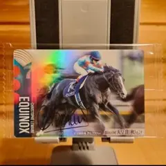サラブレッドホースコレクション　1r　イクイノックス　サイン入りのサムネイル