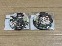 鬼滅の刃　コミケ C107 webくじ 竈門炭治郎　E賞 箔押し缶バッジA B