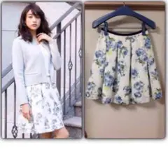 新品タグ付き ミッシュマッシュ メッシュフラワースカート