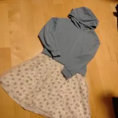 パーカー ワンピース