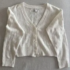 Hollister ホリスター カーディガン ホワイト M