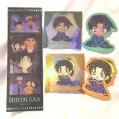 コナン　平次　和葉　ステッカー
