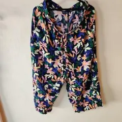 フラワープリント XLサイズ ショートパンツ