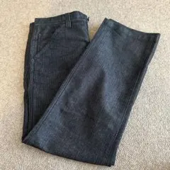 COMME CA ISM ダークグレー ストレートデニムパンツM