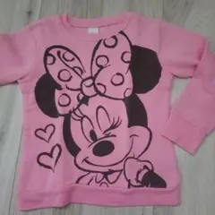 女児　Disney ミニーマウス トレーナー 　120