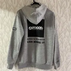 OUTDOOR PRODUCTS グレー フード付きパーカーのサムネイル