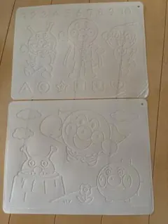 アガツマ　アンパンマン　天才脳落書き教室 シート