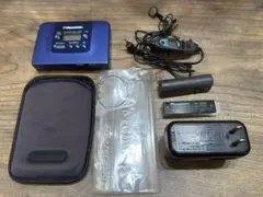 Panasonic RQ-SX22V ブルー ベルト交換済（予備ベルトも同梱）のサムネイル