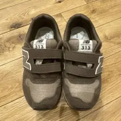 new balance 313 スニーカー ブラウン 18cm
