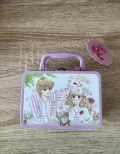 ３COINS りぼん 70周年　ときめきトゥナイト ブリキ小物入れ