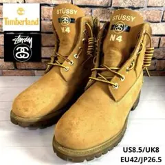 希少⭐️ティンバーランド■プレミアムブーツ✨STUUSY コラボ 6129A