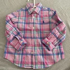 【1度着用の美品】Ralph Lauren 長袖シャツ 24M