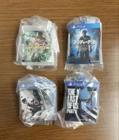 ゲームパッケージ ミニチュアチャーム2 PlayStation 4個セット