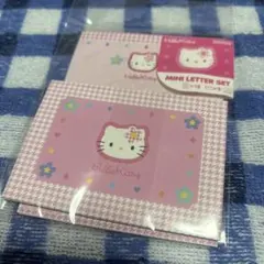 サンリオ ハローキティ HELLOKITTY カオハナ ミニレターセット
