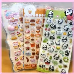 お尻3Dシール 3Dシール 立体シール かわいい 透明 ボンボンシール