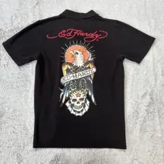 Ed Hardy スカル ポロシャツ y2k - メルカリ