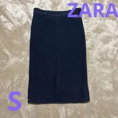ZARA☆デニムタイトスカート