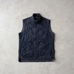 極美品】ポロラルフローレン 現行 ベスト グレー キルティング レザー