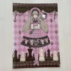 Angelic Pretty クリアファイル チェスチョコ　ピンク　ロリィタ