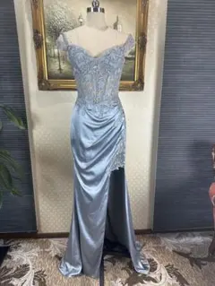 スリットタイトロングドレス演奏会ステージ誕生日二次会パティーギャバ嬢ナイトクラブ