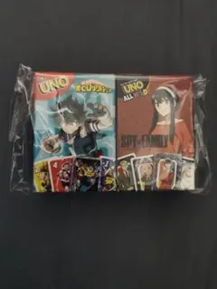 UNO 僕のヒーローアカデミア SPY×FAMILY セット