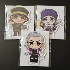 ゴールデンカムイ　アクスタ　バルチカ03　杉元/アシリパ/白石