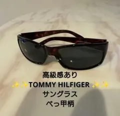 は*ま様 高級感あり！✨✨TOMMY HILFIGER ✨✨ サングラス べっ甲のサムネイル