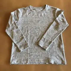 ユニクロ　キッズソフトニットフリース　クルーネック　120cm
