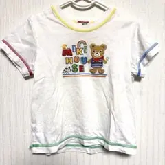 MIKIHOUSE ミキハウス　100cm 半袖　Tシャツ　くまさん
