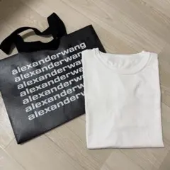 【正規品】alexanderwang ロゴTシャツ オーバーサイズ Lサイズのサムネイル