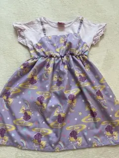 ラプンツェル　ワンピース　コストコ　110cm ディズニープリンセス